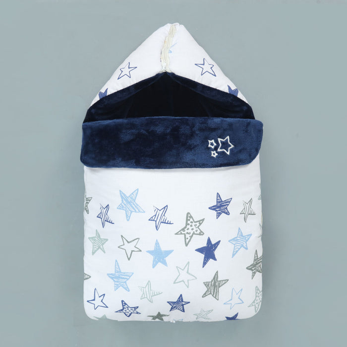 Starry Night Fleece Baby Carry Nest