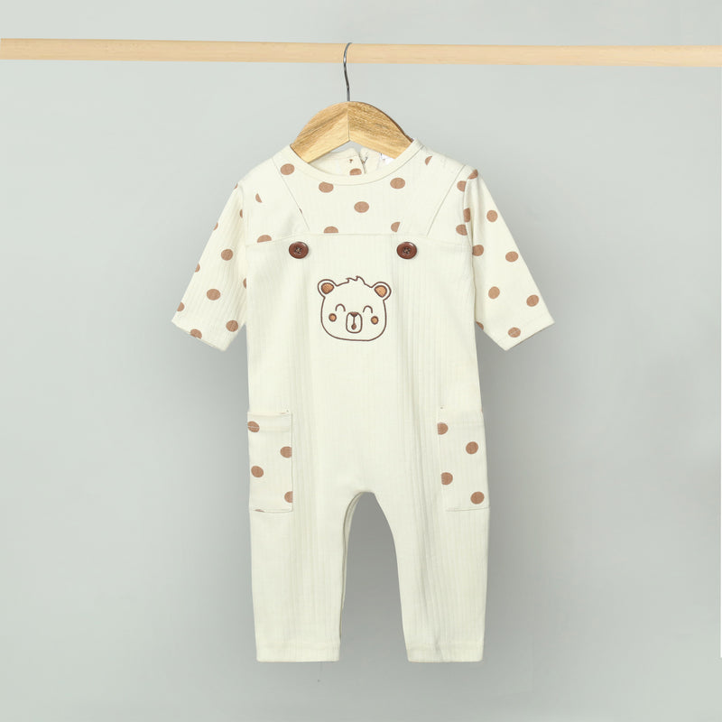Polka Bear Romper