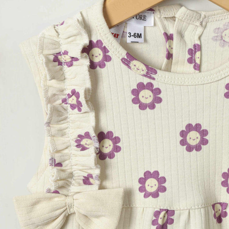 Muffin Flower Romper