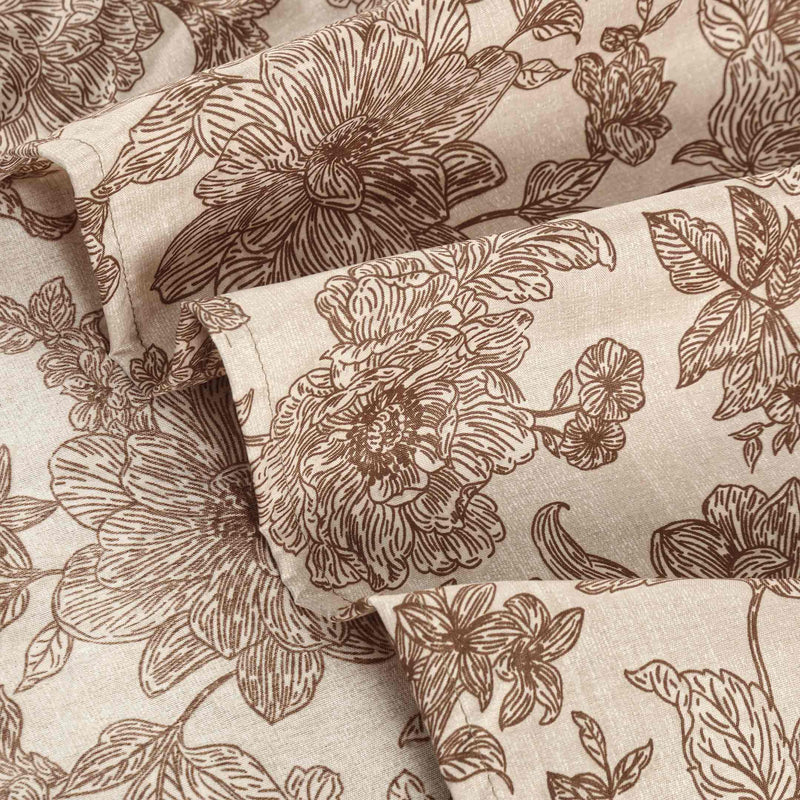 Rustic Petal Outline Flat Sheet