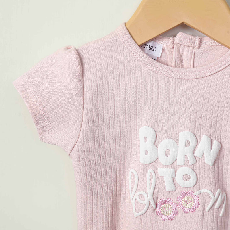 Born To Bloom T-Shirt & Shorts