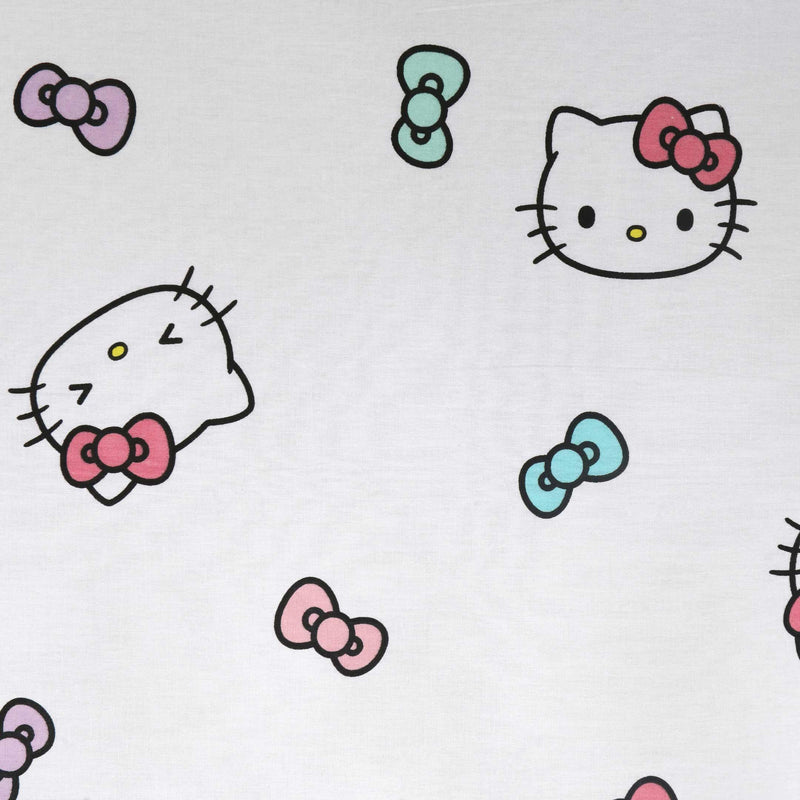 Cute Kitty Face Crib Bedding Set