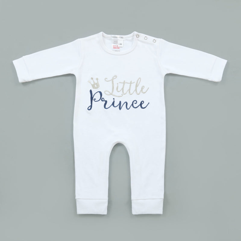 Crown Embroidered Baby Bundle