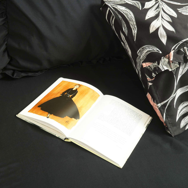 Shadow Lily Quilted Bedspread
