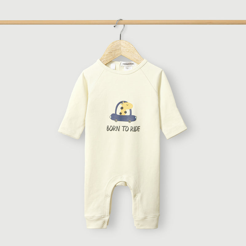 Cars Printed Baby Rompers (Pack of 3)