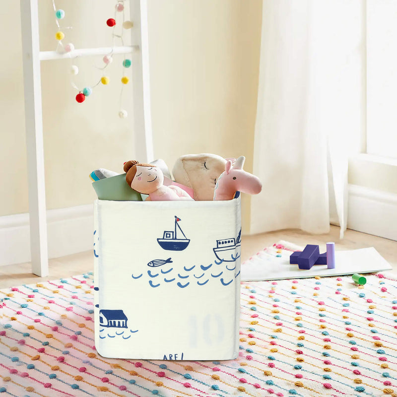 Ocean Breeze Toy Basket