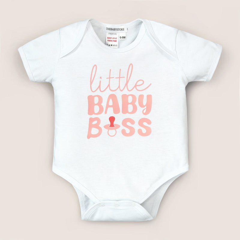 Little Baby Boss Bodysuit