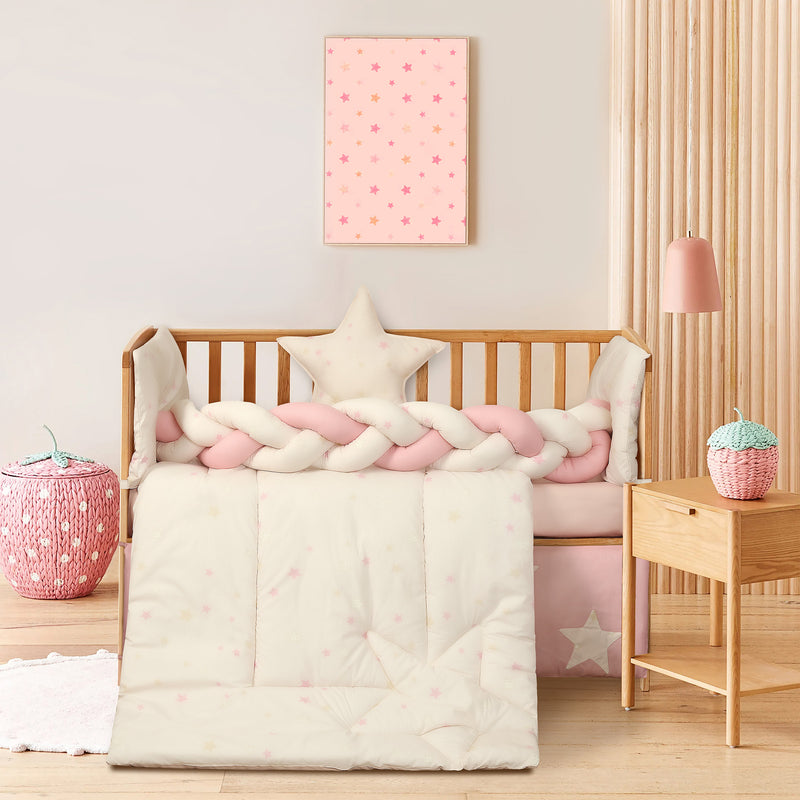 Pink Star Baby Cotset