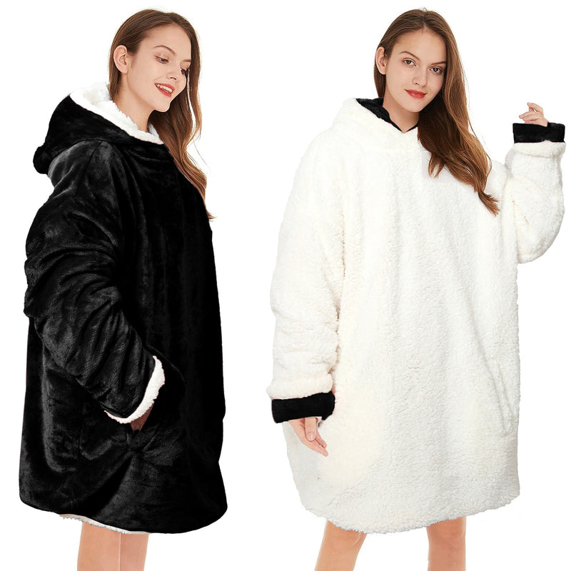 Double Sided Huggle Hoodie