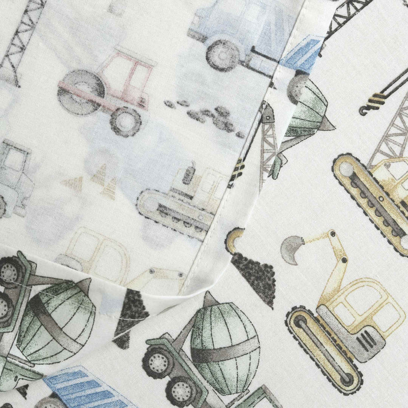 Tractors Crib Bedding Set