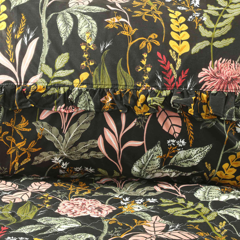 Enchanted Forest Quilted Bedspread