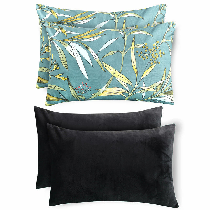 Willow Mist Printed Razaye Set-6pc