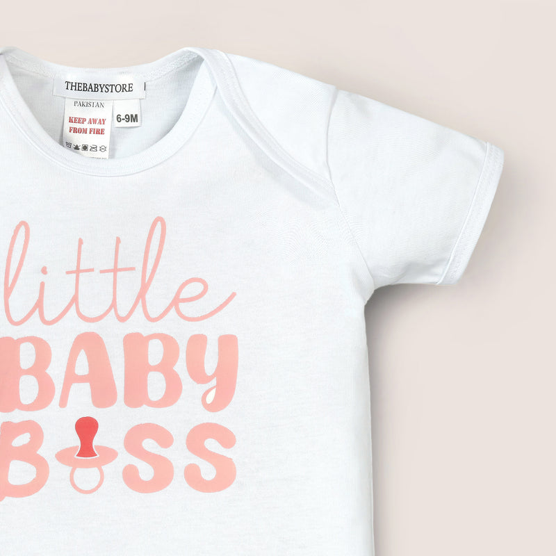 Little Baby Boss Bodysuit