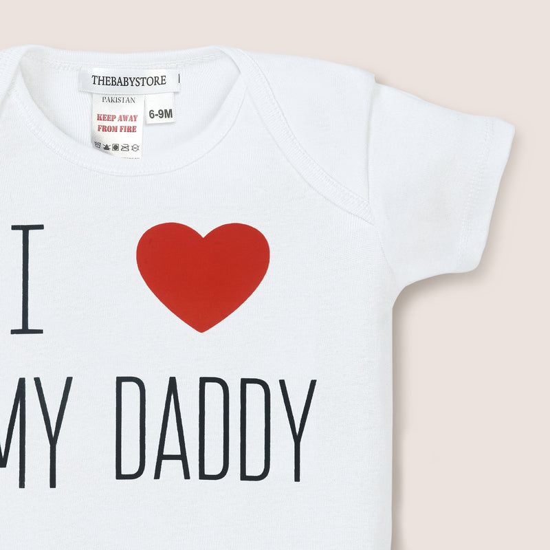 I Love My Daddy Bodysuit