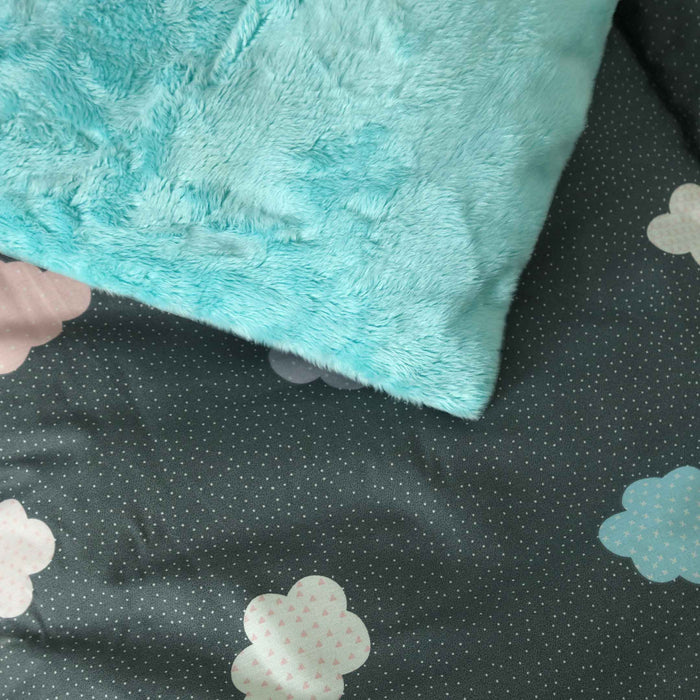 Cloudy Dreams Fleece Baby Cot Set