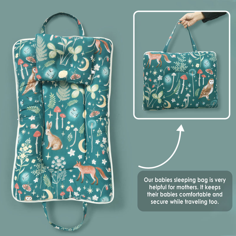 Wild Tales Fleece Portable Bed