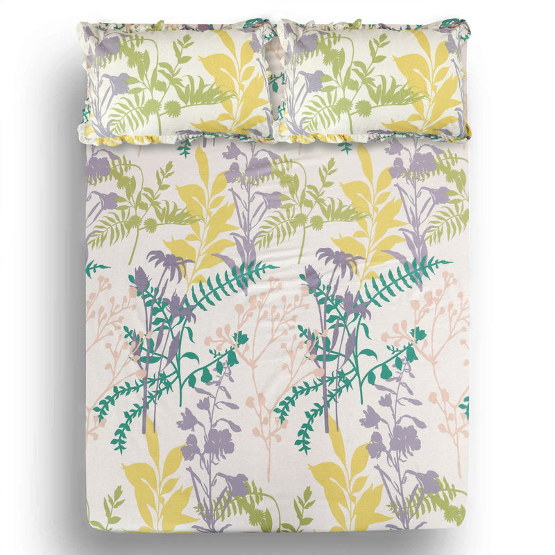 Pastel Meadow Bedsheet Set