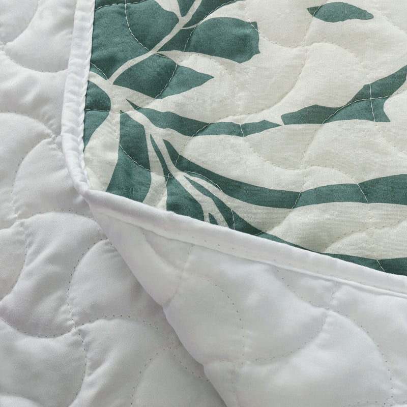 Tropical Canopy Quilted Bedspread