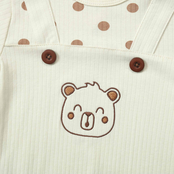 Honey Bear Baby Rompers (Pack of 3)
