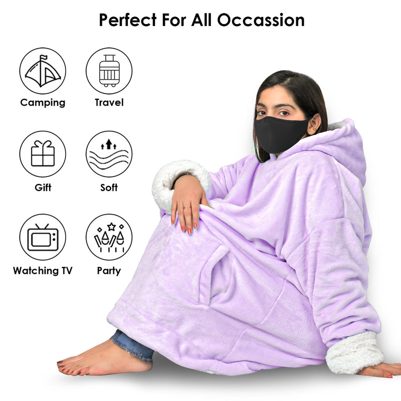 Double Sided Huggle Hoodie