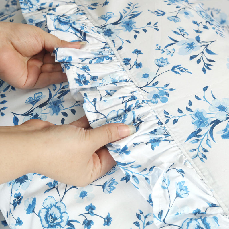 Azure Meadow 4-Piece Sheet Set
