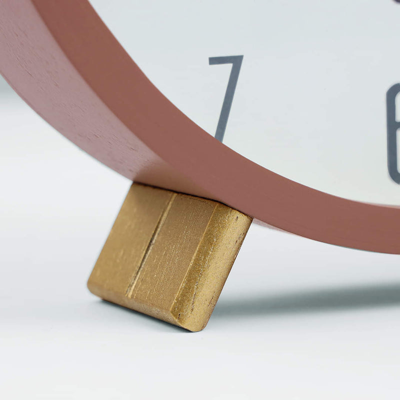 Vintage Wooden Kids Table Clock