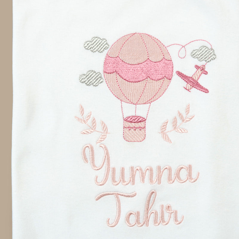 Customized Newborn Baby Girl 5-Pcs Set