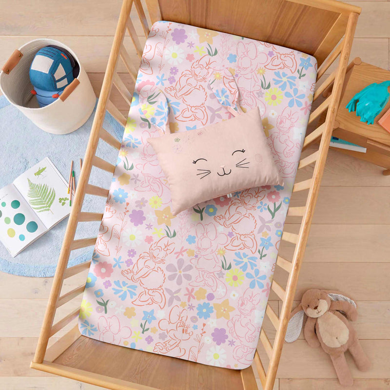 Mickey & Daisy Duck Crib Bedding Set