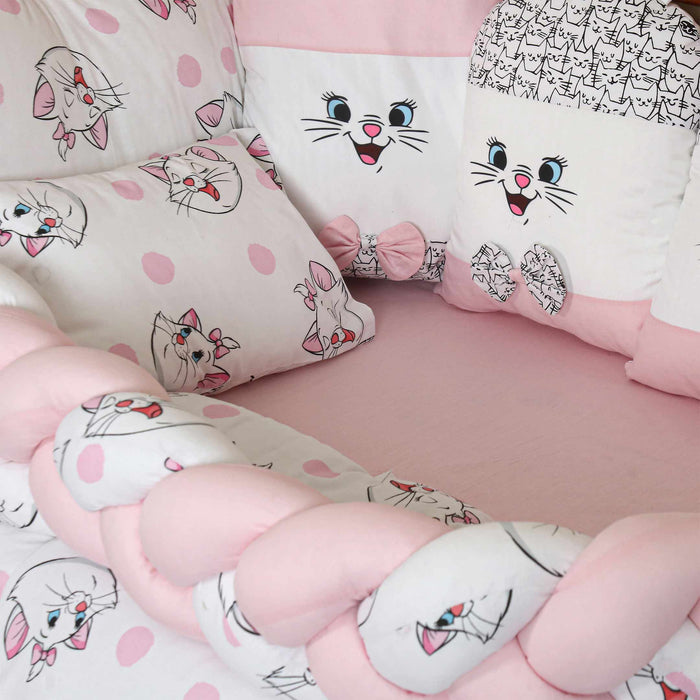 Sweet Kitty Dreams Cot Set