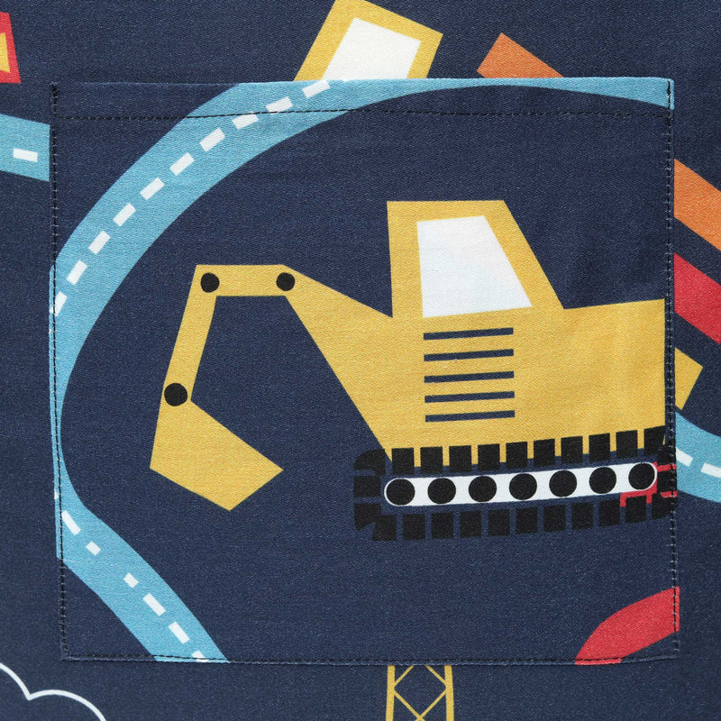 Trucks & Tracks Toy Basket