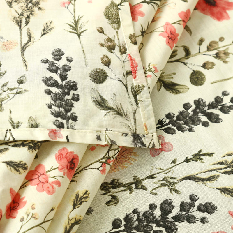 Charcoal Rose Bedsheet Set