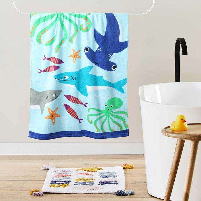 Ocean Friends Baby Towels