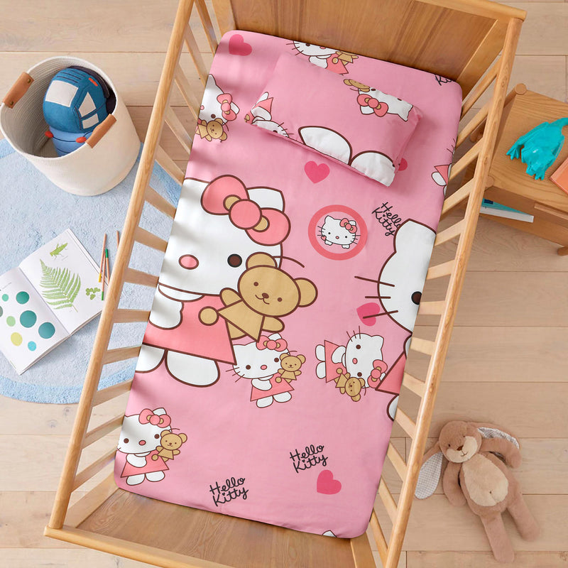 Hello Kitty Crib Bedding Set