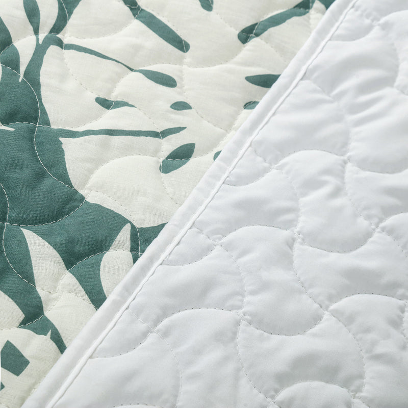 Tropical Canopy Quilted Bedspread