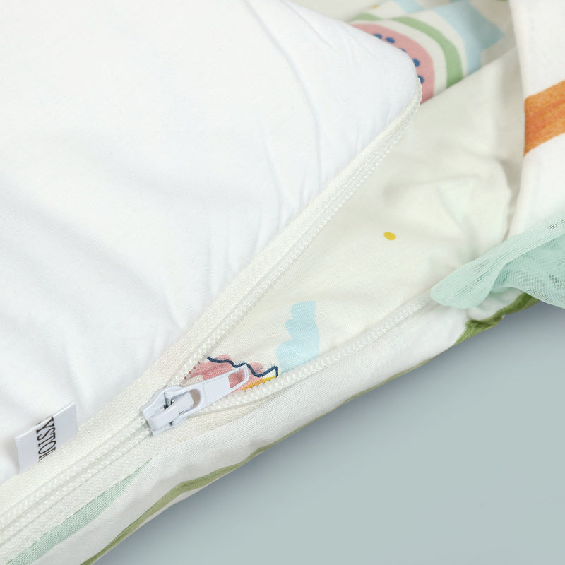 Rainbow Embroidered Baby Carry Nest