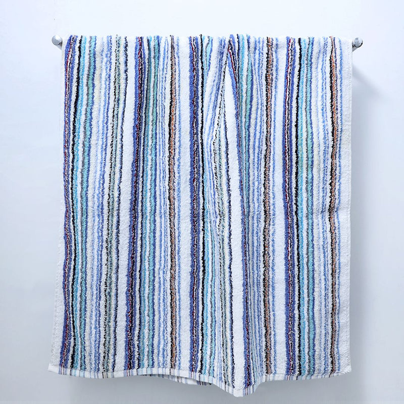 Super Soft Rainbow Stripes Bath Towels