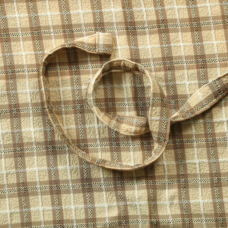 Little Plaid Nursing Apron