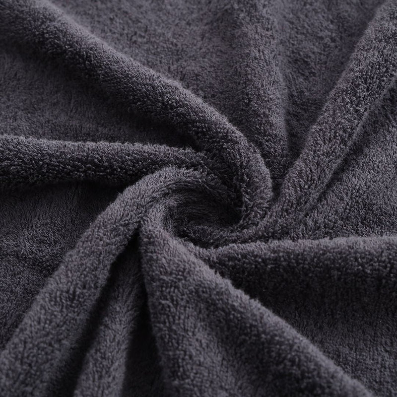 Super Soft & Highly Absorbent Black Bath Towel
