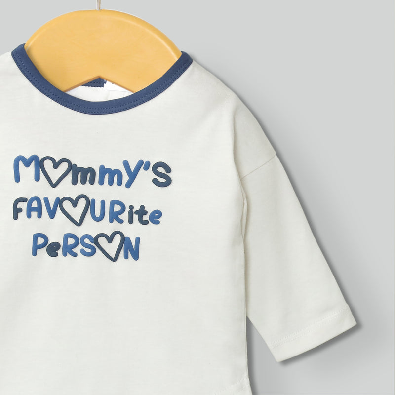 Mommy’s Favorite Person Shirt & Trouser 2pc Set