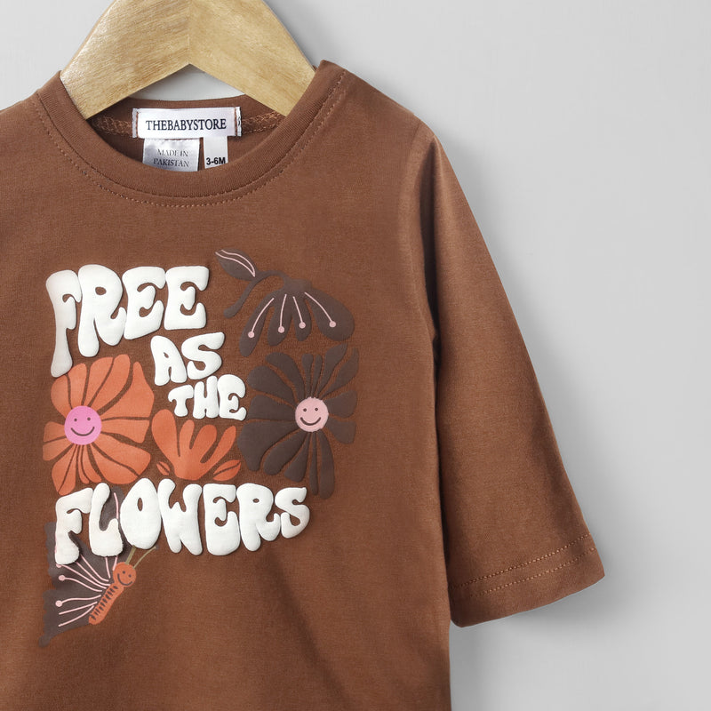 Free As The Flowers Shirt & Trouser 2pc Set