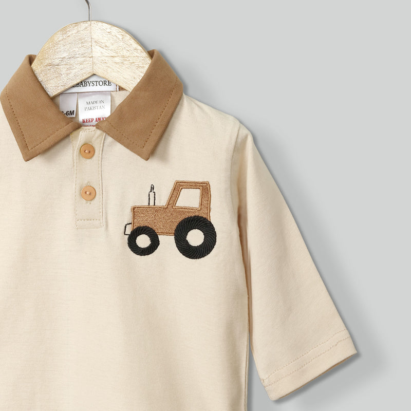 Little Tractor Shirt & Trouser 2pc Set