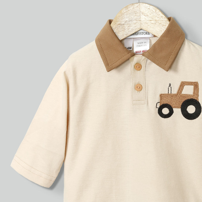 Little Tractor Shirt & Trouser 2pc Set