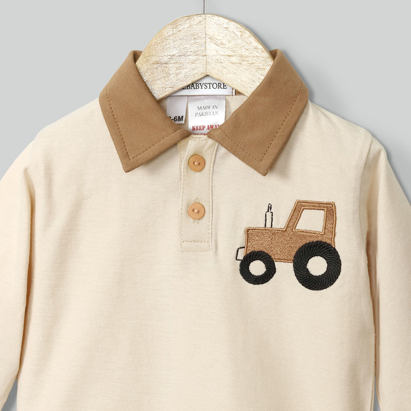 Little Tractor Shirt & Trouser 2pc Set