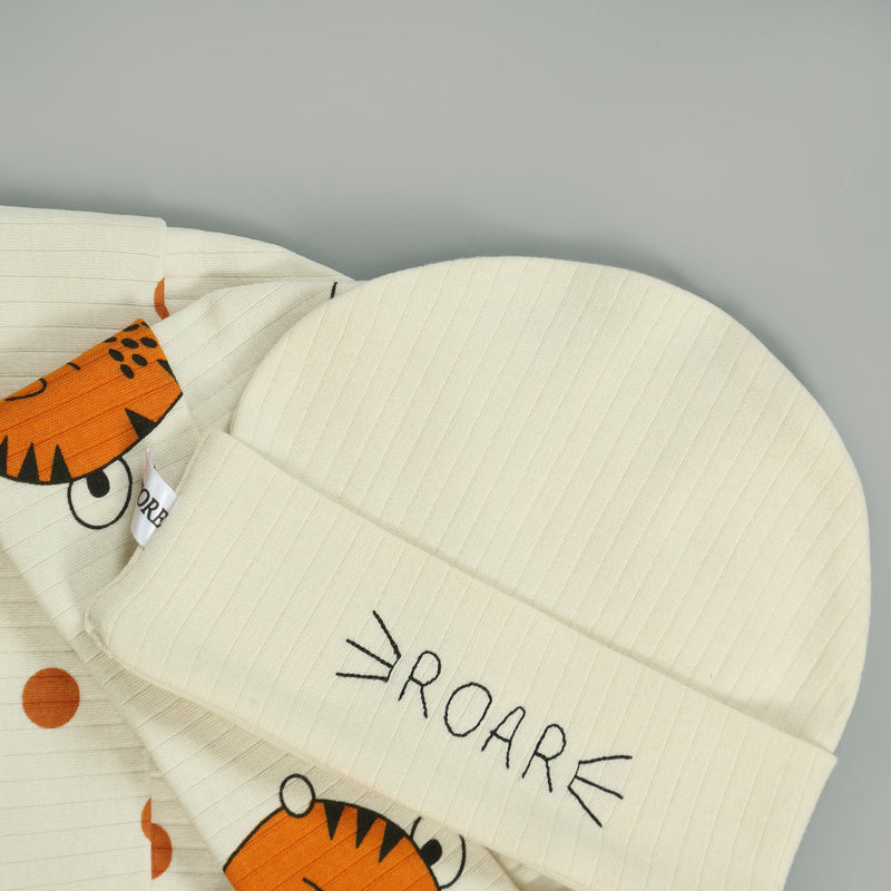 Tiger Baby Caps - Pack Of Three