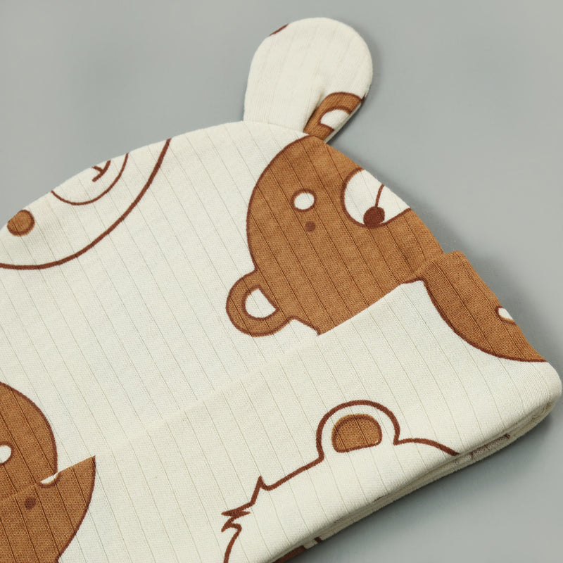 Bear Baby Caps - Pack Of Three