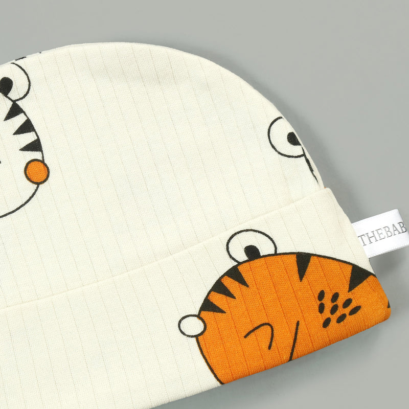 Tiger Baby Caps - Pack Of Three