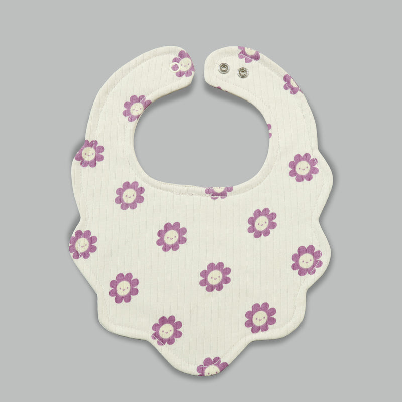 Floral Bloom Baby Bib