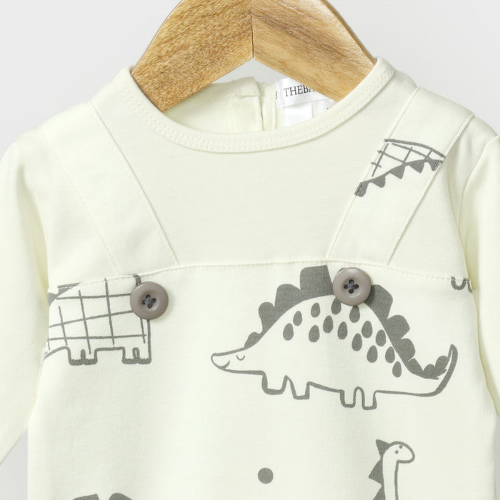 Dino Diaries Baby Rompers  (Pack of 3)