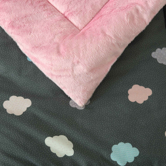 Cloudy Dreams Fleece Baby Cot Set