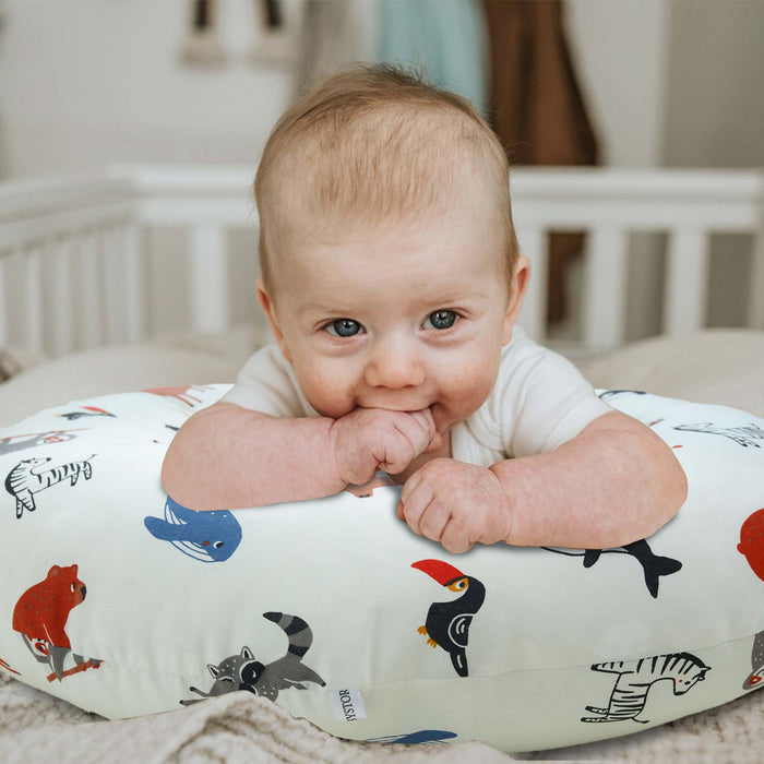 Animals Printed Nursing Pillow